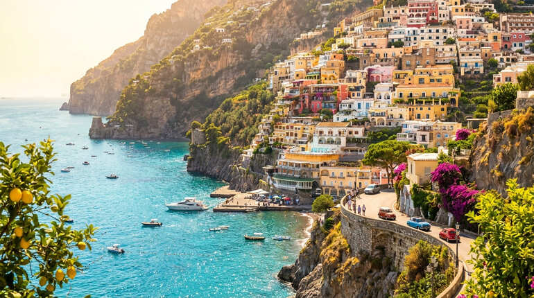 Italiya: shahar manzarasi va tarixiy arxitektura.