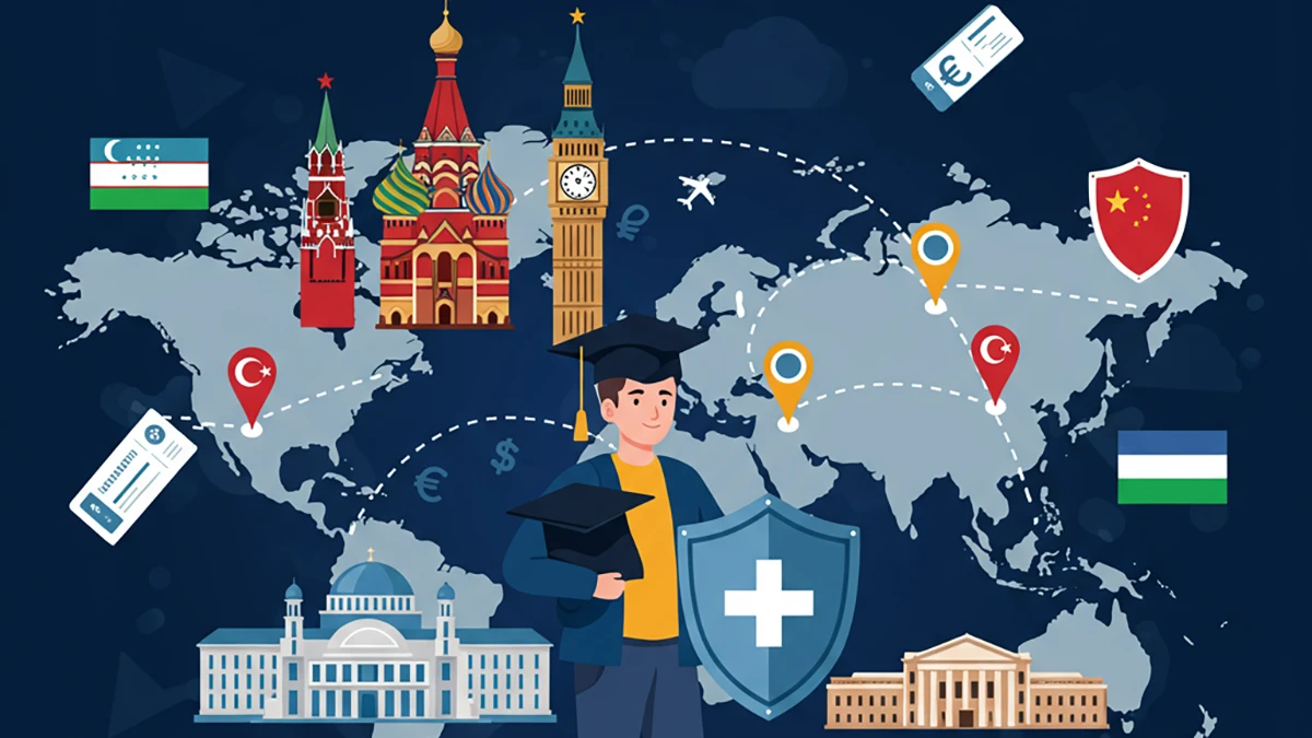 Популярные направления обучения за рубежом для студентов из Узбекистана в 2025 году thumbnail