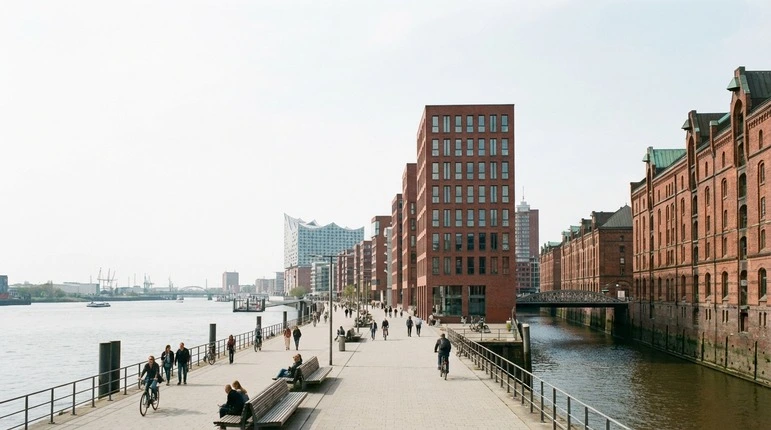 Germany: cityscape and European architecture.