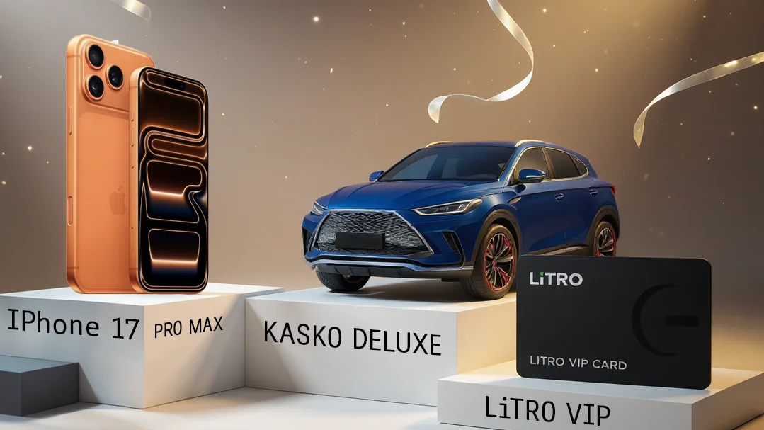 EUROASIA Insurance Winter Giveaway featuring the grand prizes: an iPhone and premium insurance packages.